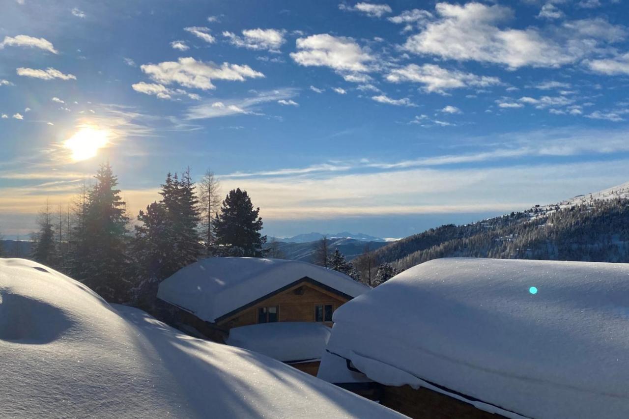 Вилла Heidi Chalets Falkert Heidialm - Chalets Bergwinter Патергассен Экстерьер фото